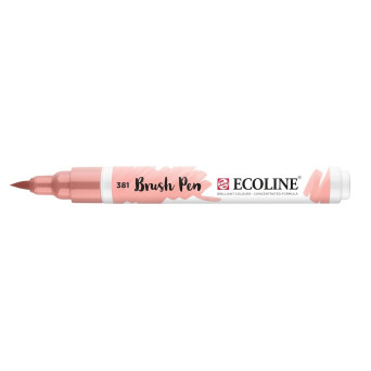 Pisak pędzelkowy Ecoline - Talens - Pastel Red