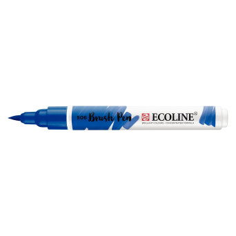 Pisak pędzelkowy Ecoline - Talens - Ultramarine Deep