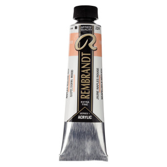 Acrylic paint in tube - Rembrandt - Naples Yellow Red, 40 ml