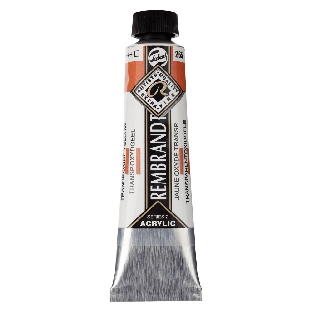 Farba akrylowa - Rembrandt - Transparent Oxide Yellow, 40 ml