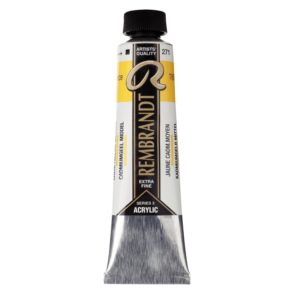 Farba akrylowa - Rembrandt - Cadmium Yellow Medium, 40 ml