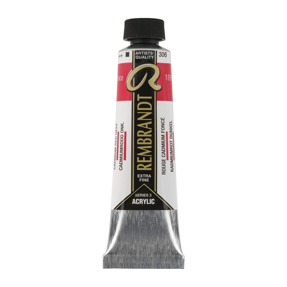Farba akrylowa - Rembrandt - Cadmium Red Deep, 40 ml