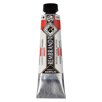 Farba akrylowa - Rembrandt - Cadmium Red Medium, 40 ml