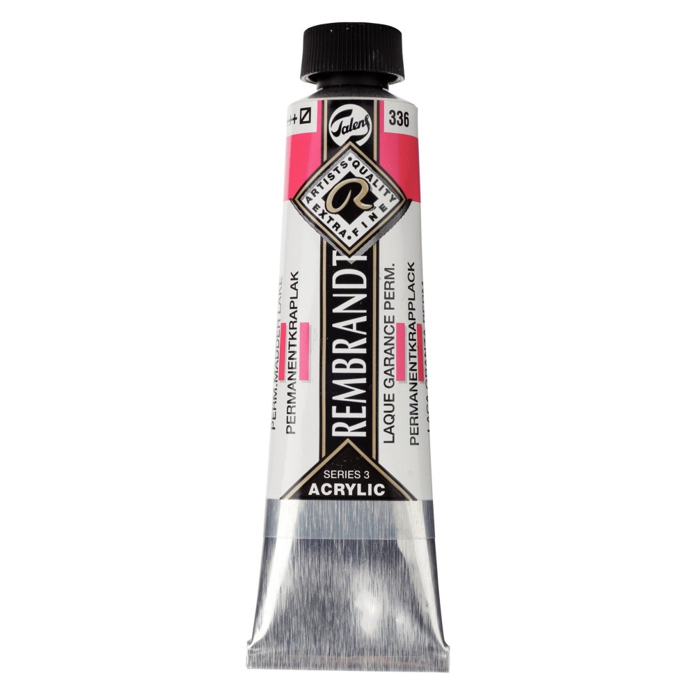 Farba akrylowa - Rembrandt - Permanent Madder Lake, 40 ml