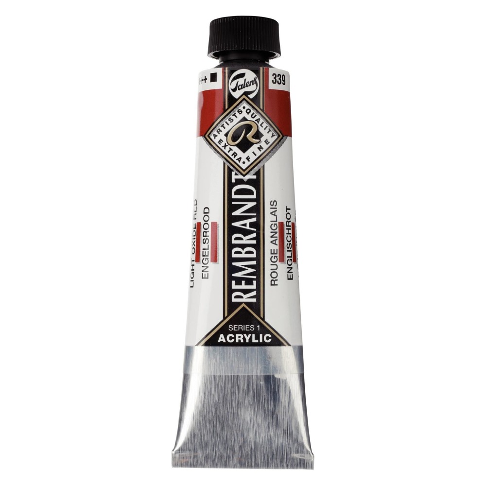 Farba akrylowa - Rembrandt - Light Oxide Red, 40 ml