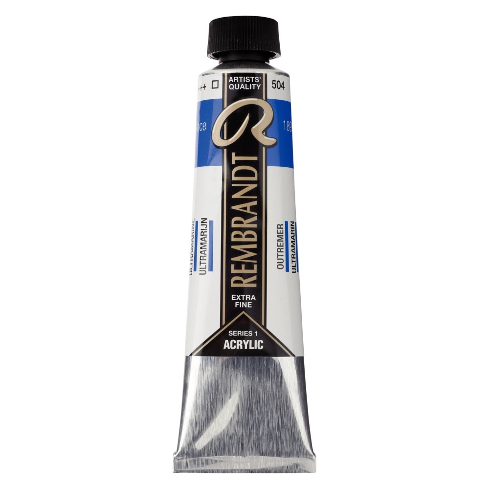 Farba akrylowa - Rembrandt - Ultramarine, 40 ml