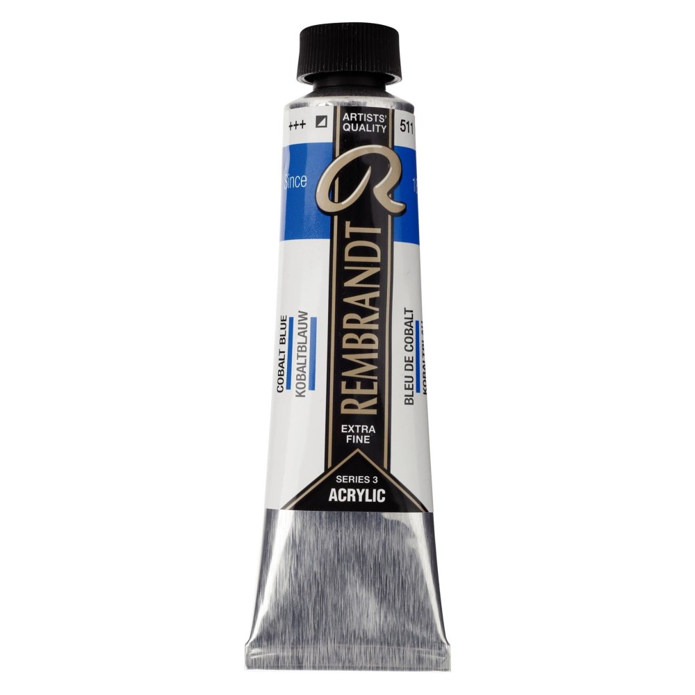 Farba akrylowa - Rembrandt - Cobalt Blue, 40 ml