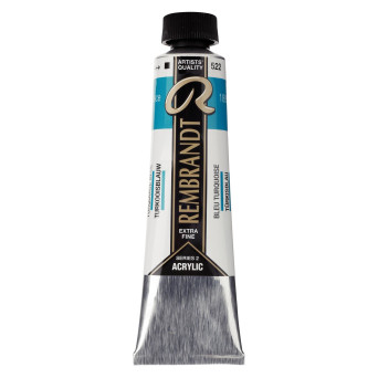 Farba akrylowa - Rembrandt - Turquoise Blue, 40 ml