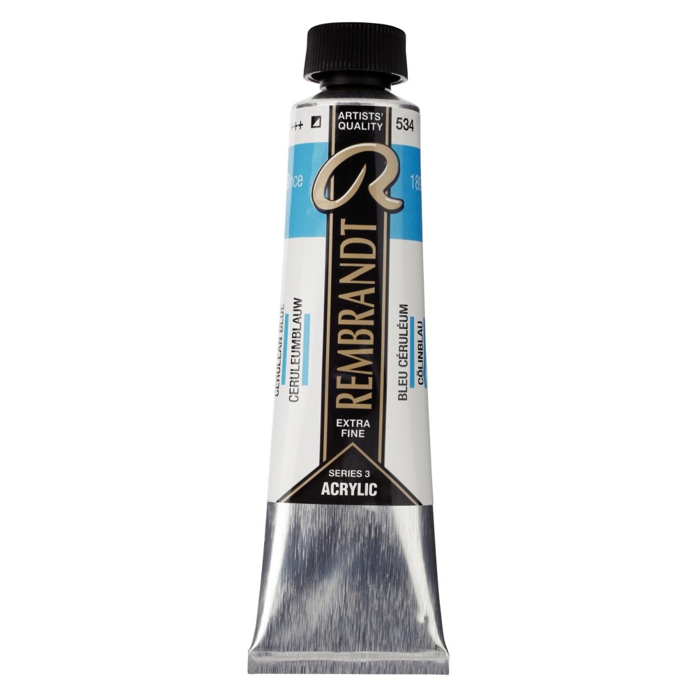 Farba akrylowa - Rembrandt - Cerulean Blue, 40 ml