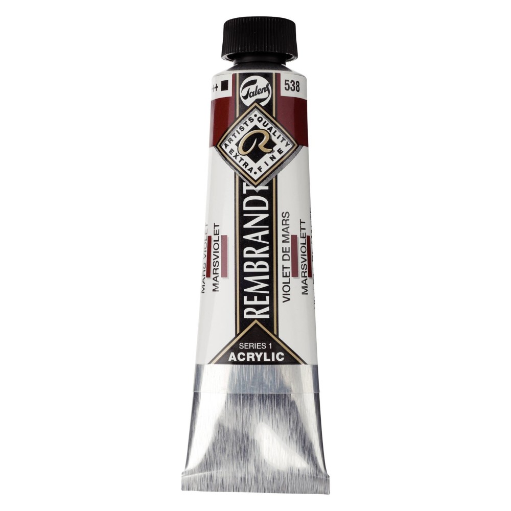 Farba akrylowa - Rembrandt - Mars Violet, 40 ml