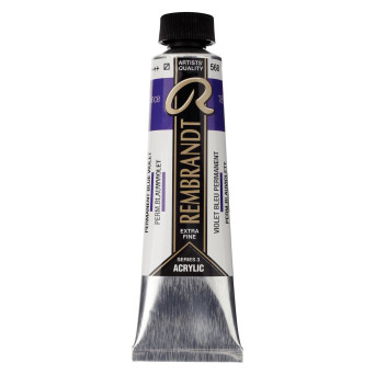 Farba akrylowa - Rembrandt - Permanent Blue Violet, 40 ml