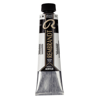 Farba akrylowa - Rembrandt - Ivory Black, 40 ml