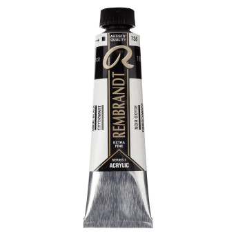 Farba akrylowa - Rembrandt - Oxide Black, 40 ml
