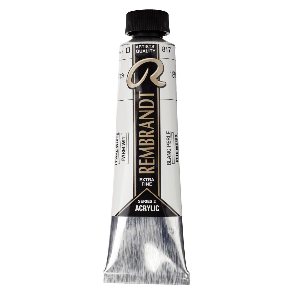 Farba akrylowa - Rembrandt - Pearl White, 40 ml