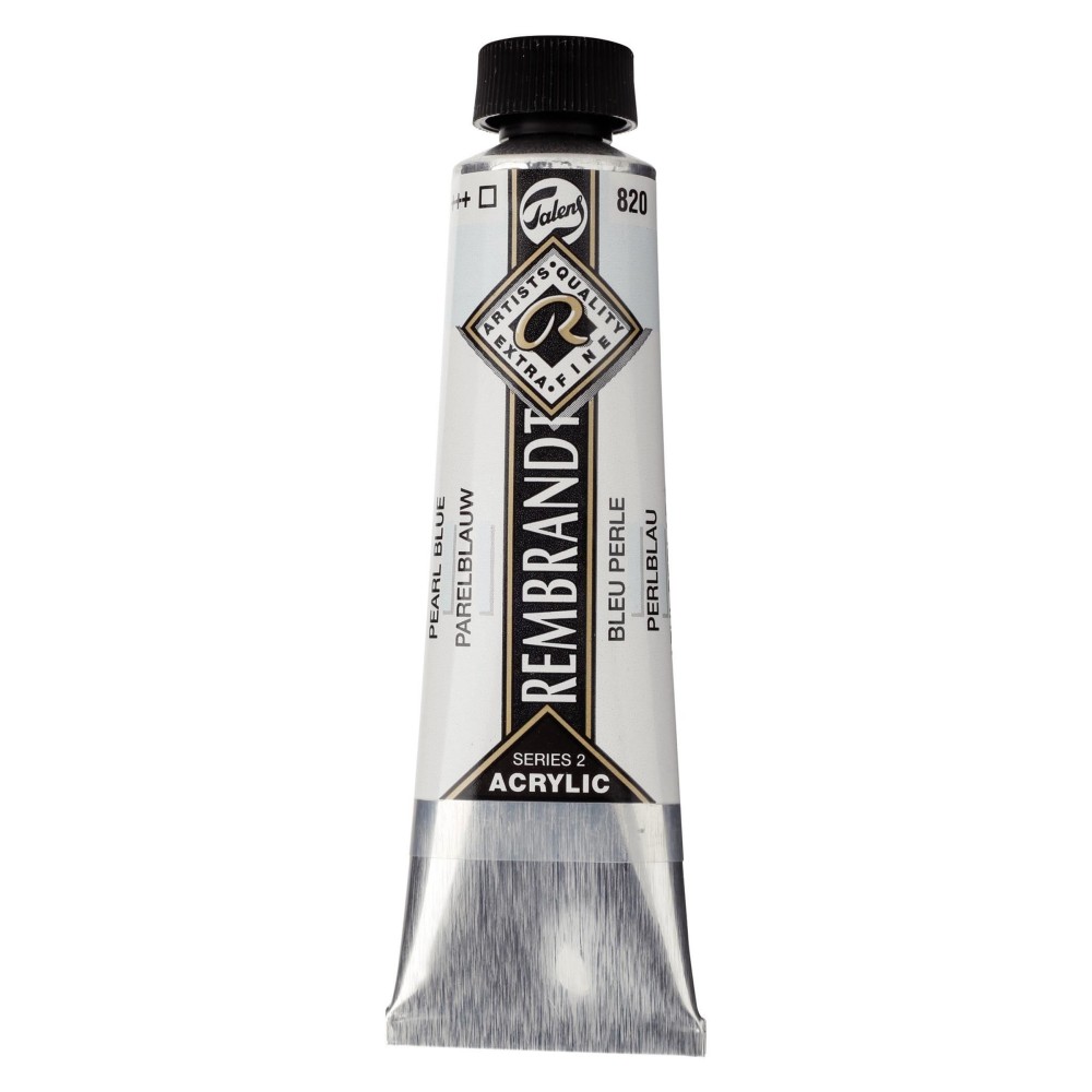 Acrylic paint in tube - Rembrandt - Pearl Blue, 40 ml