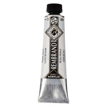 Acrylic paint in tube - Rembrandt - Pearl Blue, 40 ml