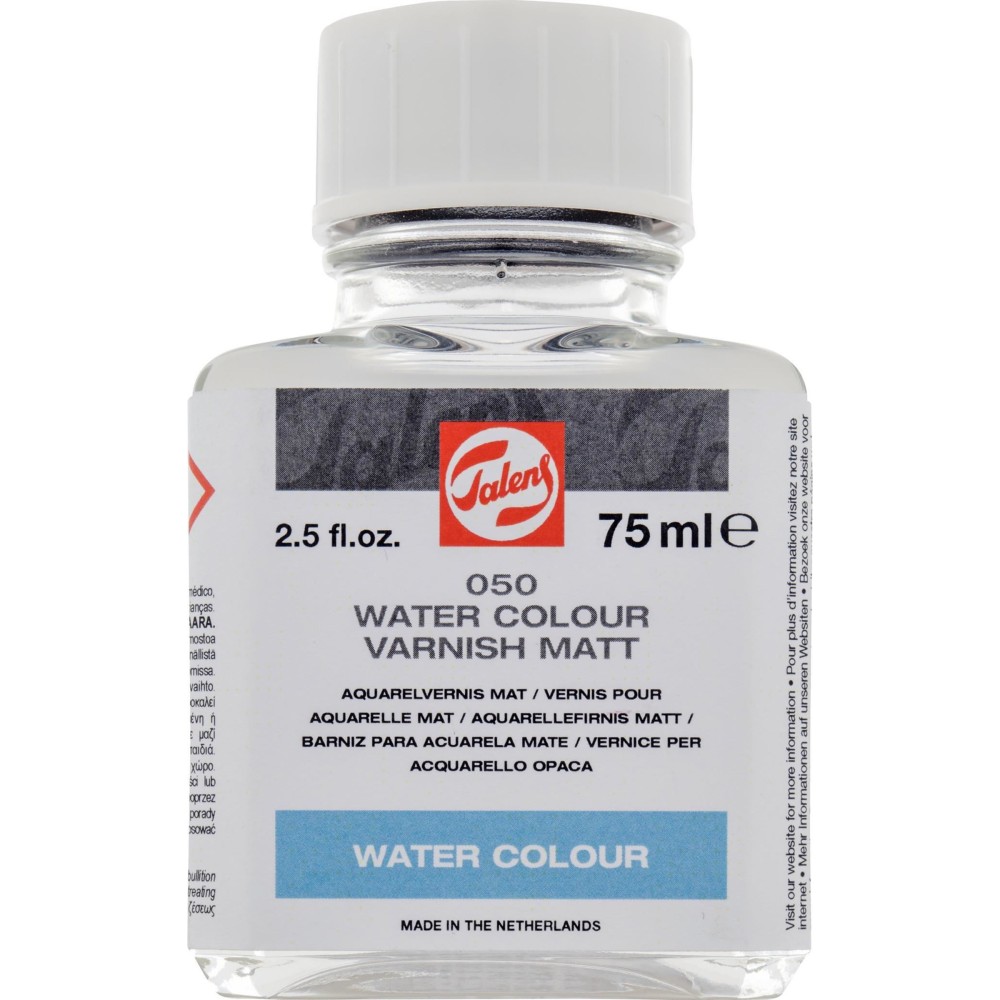 Werniks do farb wodnych - Talens - matowy, 75 ml
