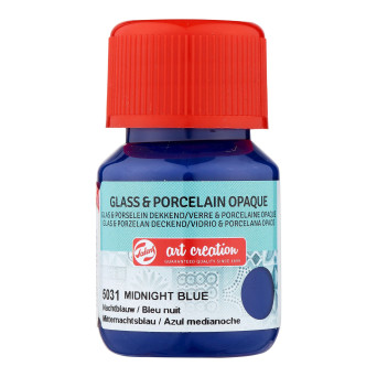 Farba do ceramiki - Talens Art Creation - Midnight Blue, 30 ml