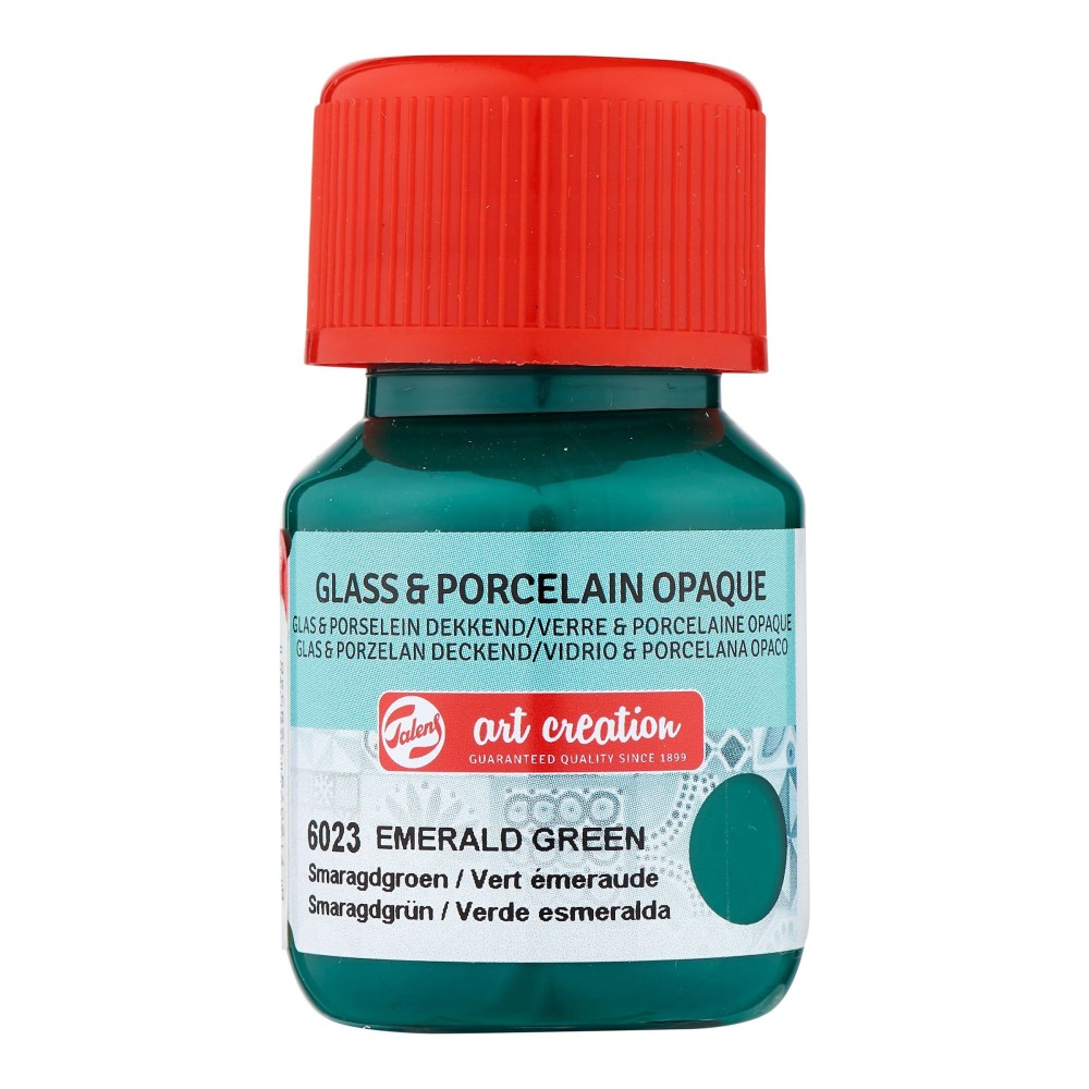 Farba do ceramiki - Talens Art Creation - Emerald Green, 30 ml