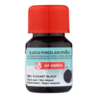 Farba do ceramiki - Talens Art Creation - Elegant Black, 30 ml