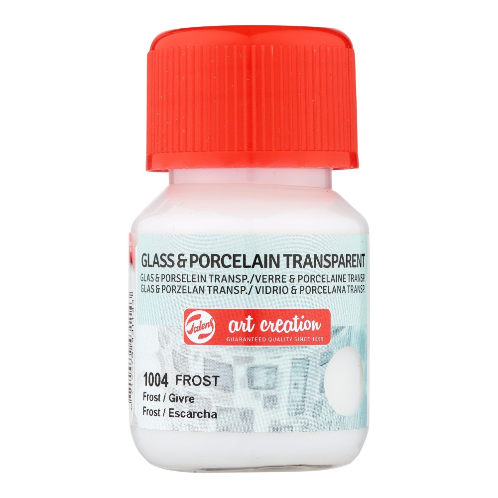 Paint for glass and porcelain - Talens Art Creation - Frost, 30 ml