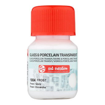Paint for glass and porcelain - Talens Art Creation - Frost, 30 ml