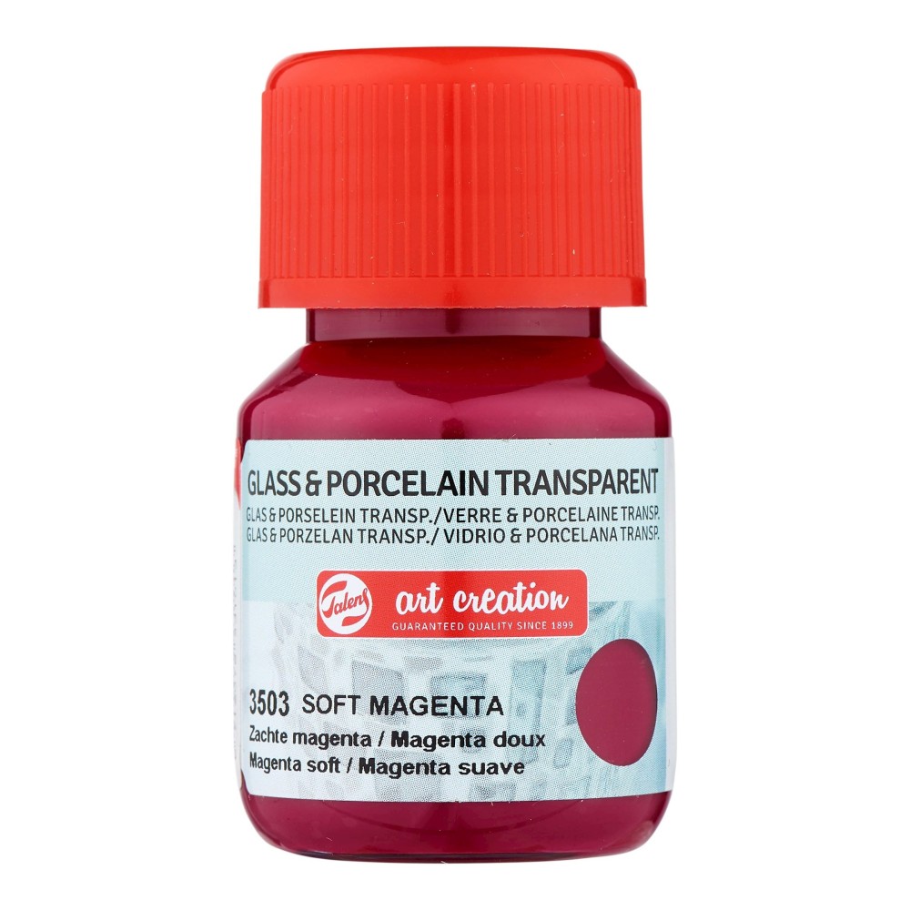 Farba do ceramiki - Talens Art Creation - Soft Magenta, 30 ml
