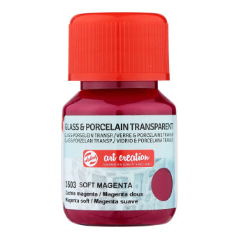 Farba do ceramiki - Talens Art Creation - Soft Magenta, 30 ml