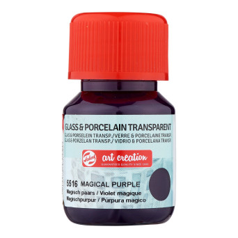 Paint for glass and porcelain - Talens Art Creation - Magical Purple, 30 ml