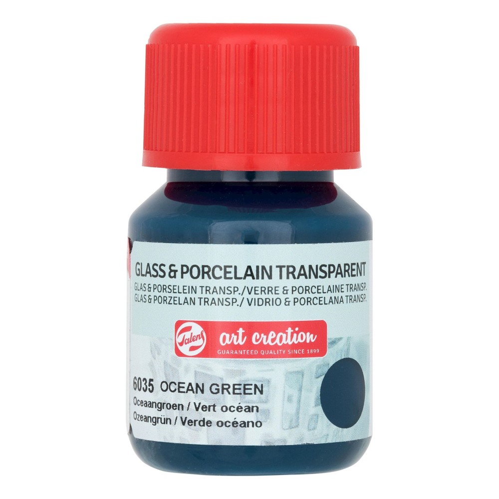 Farba do ceramiki - Talens Art Creation - Ocean Green, 30 ml
