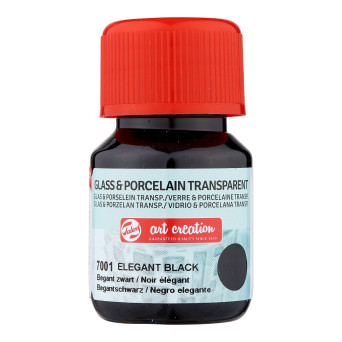 Farba do ceramiki - Talens Art Creation - Elegant Black, 30 ml