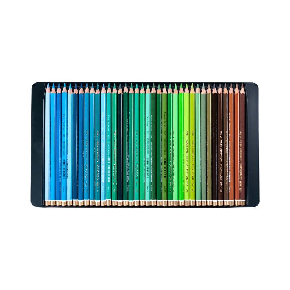 Zestaw kredek Polycolor w metalowej kasetce - Koh-I-Noor - 144 kolory