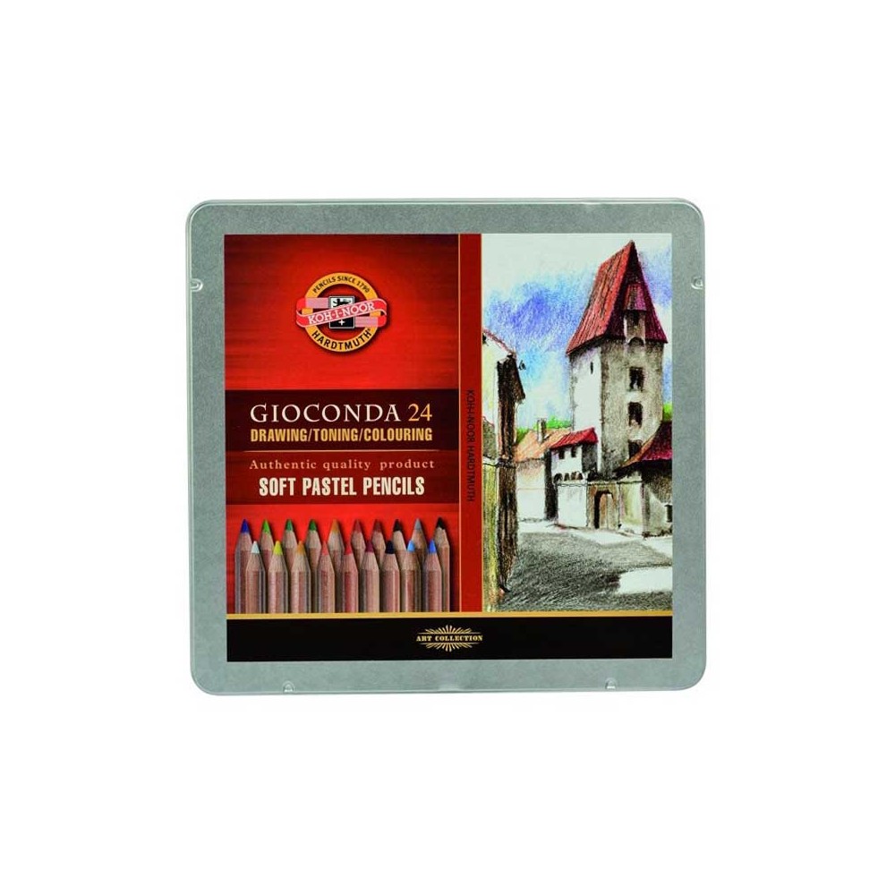 Set of Artists soft pencils Gioconda - Koh-I-Noor - 24 pcs.