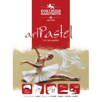 Papersheet Art Pastel A5 - Koh-I-Noor - sepia, 180 g, 20 sheets