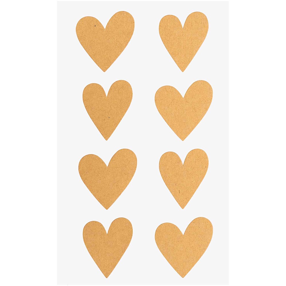 Stickers hearts - Paper Poetry - craft, 32 pcs.