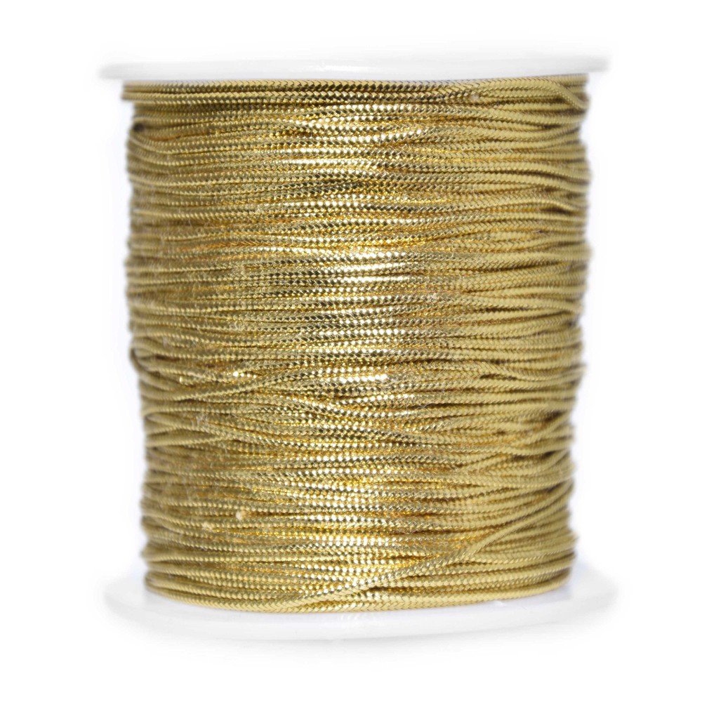 Decorative twin - gold, 1,5 mm x 100 m