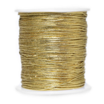 Decorative twin - gold, 1,5 mm x 100 m
