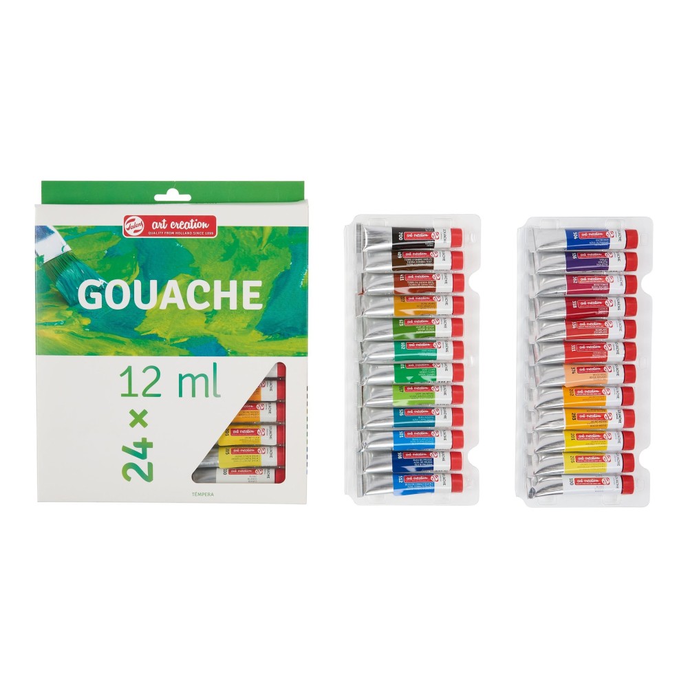 Set of gouache paints - Talens Art Creation - 24 colors x 12 ml