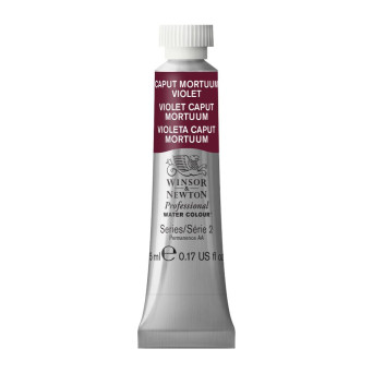 Watercolor paint Professional Watercolour - Winsor & Newton - Caput Mortuum Violet, 5 ml