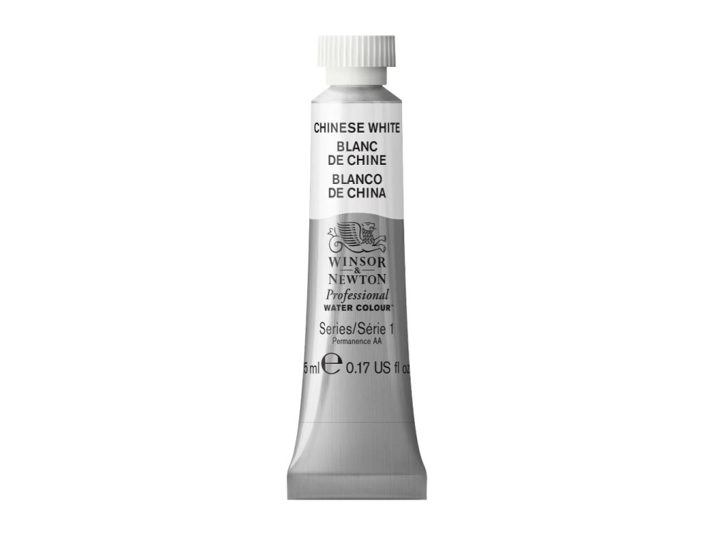 Farba akwarelowa Professional Watercolour - Winsor & Newton - China White, 5 ml
