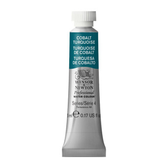 Watercolor paint Professional Watercolour - Winsor & Newton - Cobalt Turquoise, 5 ml