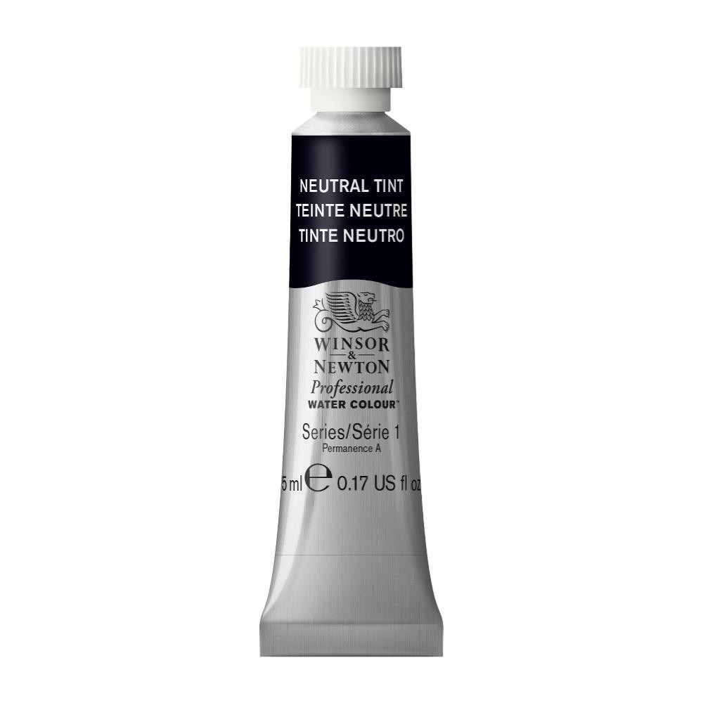Watercolor paint Professional Watercolour - Winsor & Newton - Neutral Tint, 5 ml