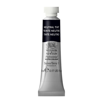 Watercolor paint Professional Watercolour - Winsor & Newton - Neutral Tint, 5 ml