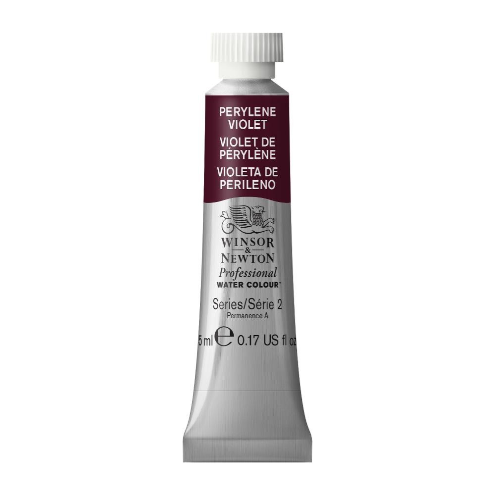 Watercolor paint Professional Watercolour - Winsor & Newton - Perylene Violet, 5 ml