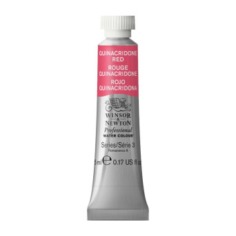 Farba akwarelowa Professional Watercolour - Winsor & Newton - Quinacridone Red, 5 ml