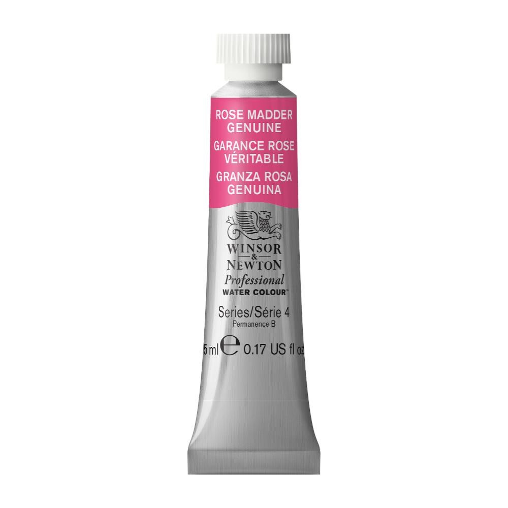 Farba akwarelowa Professional Watercolour - Winsor & Newton - Rose Madder, 5 ml