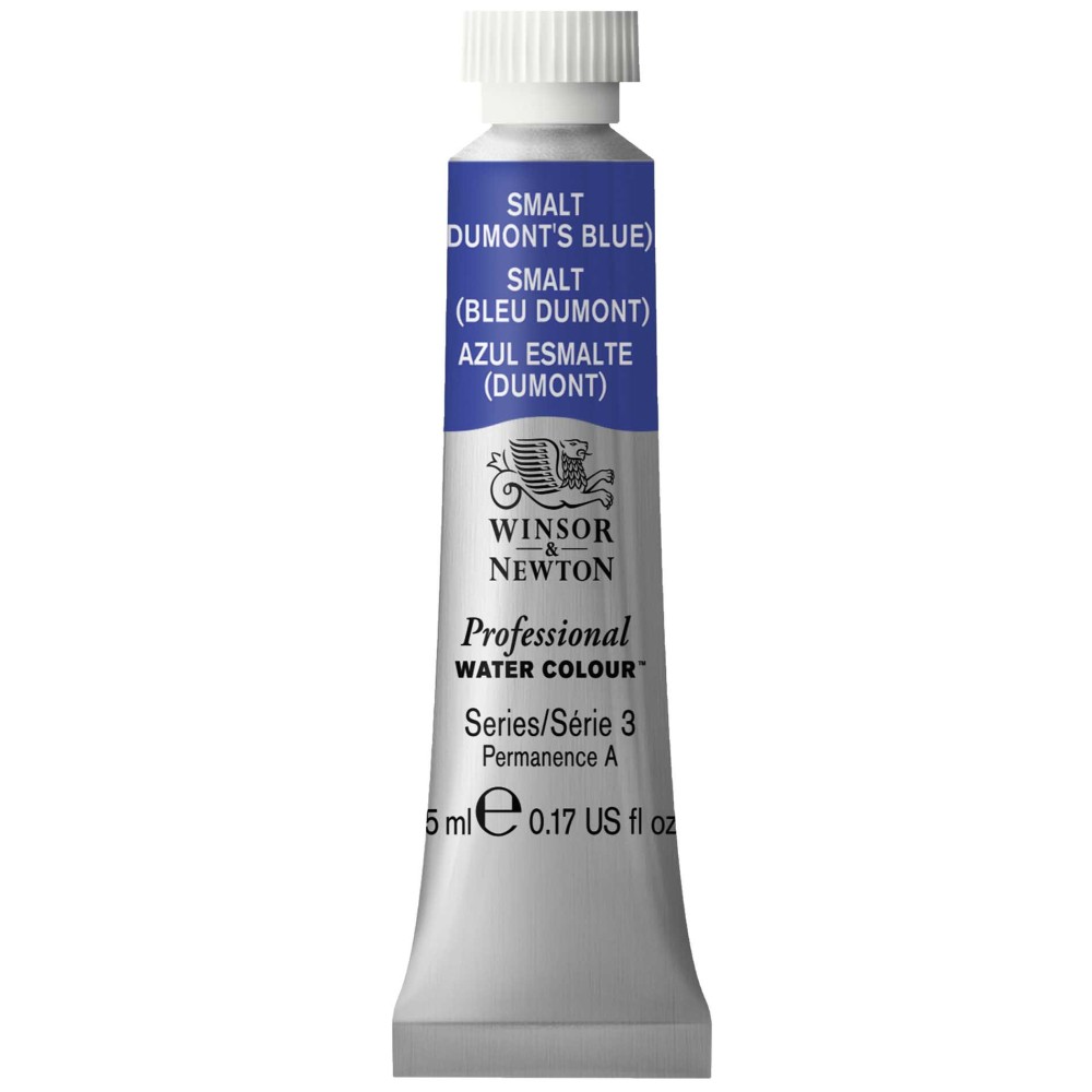 Farba akwarelowa Professional Watercolour - Winsor & Newton - Smalt Dumonts Blue, 5 ml