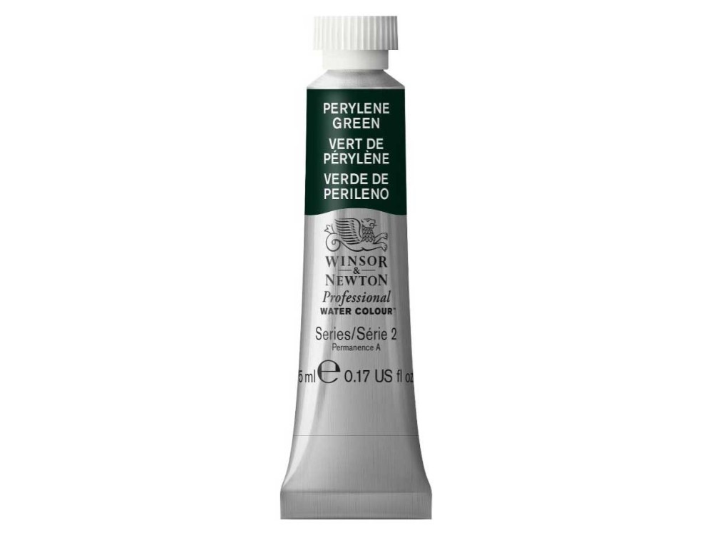 Farba akwarelowa Professional Watercolour - Winsor & Newton - Perylene Green, 5 ml