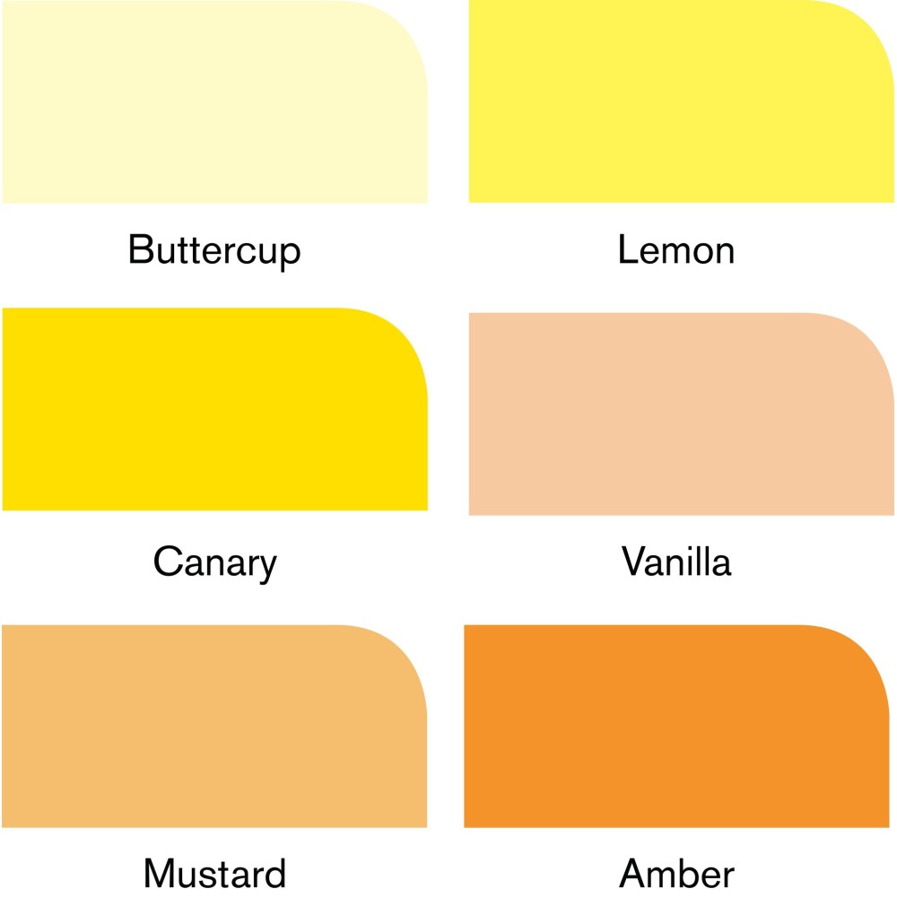 Zestaw Promarker - Winsor & Newton - Yellow Tones, 6 szt.
