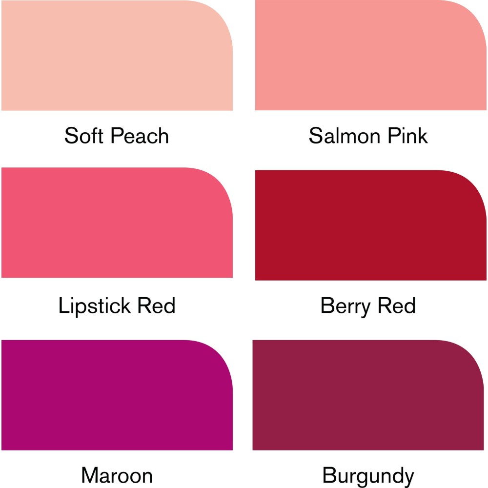Promarker set - Winsor & Newton - Red Tones, 6 pcs.